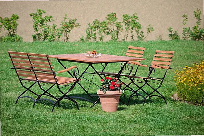 MX Gartenmöbel Schlossgarten 4tlg. Gartengarnitur Biergartengarnitur Balkonmöbel