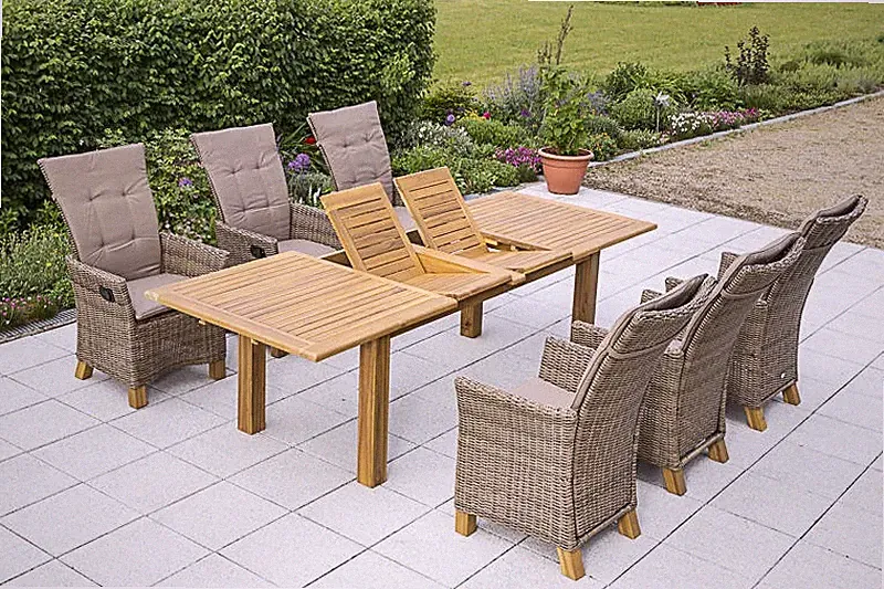 MX Gartenmöbel Set Toskana 13tlg. Gartengarnitur Esstischgruppe Terrassenmöbel
