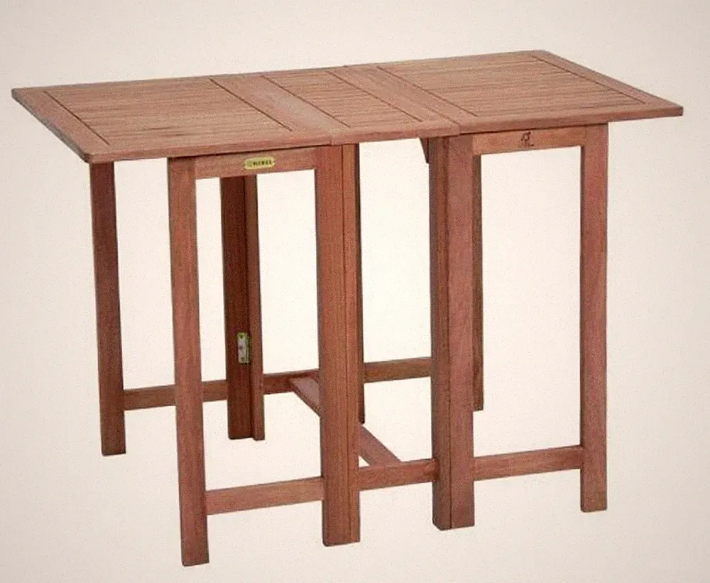 MX Gartentisch Doppelklapptisch Holz Terrassentisch Balkontisch Holztisch Tisch