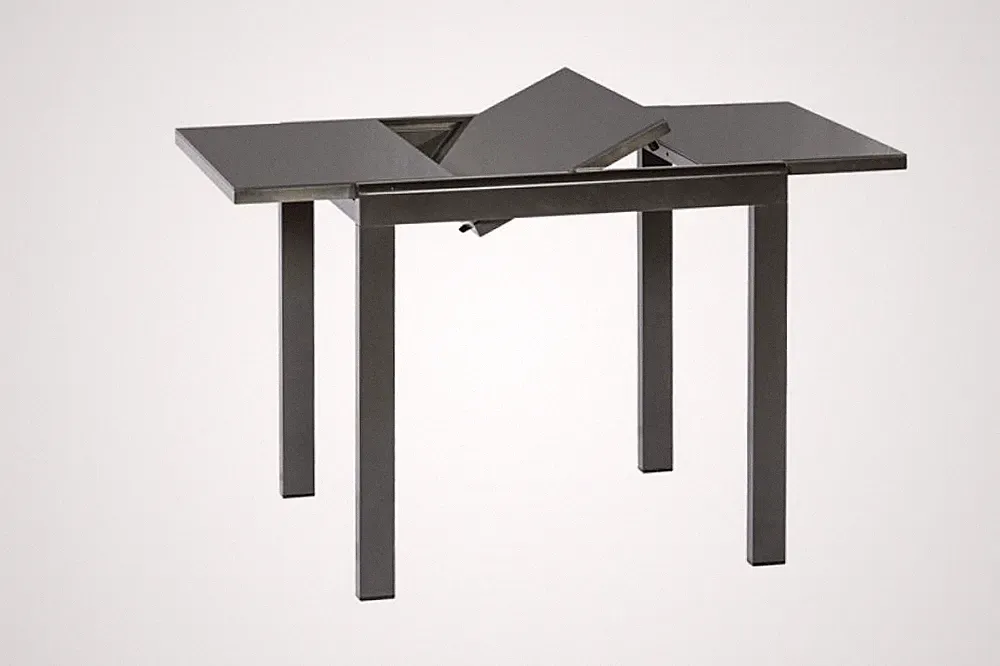 MX Gartentisch Semi Ausziehtisch Alutisch Terrassentisch Balkontisch 80/120x70cm