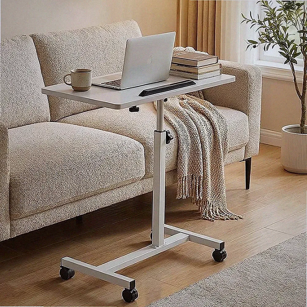 NEU Beistelltisch Sofatisch HöHenverstellbar Laptoptisch Betttisch mit Rollen DE