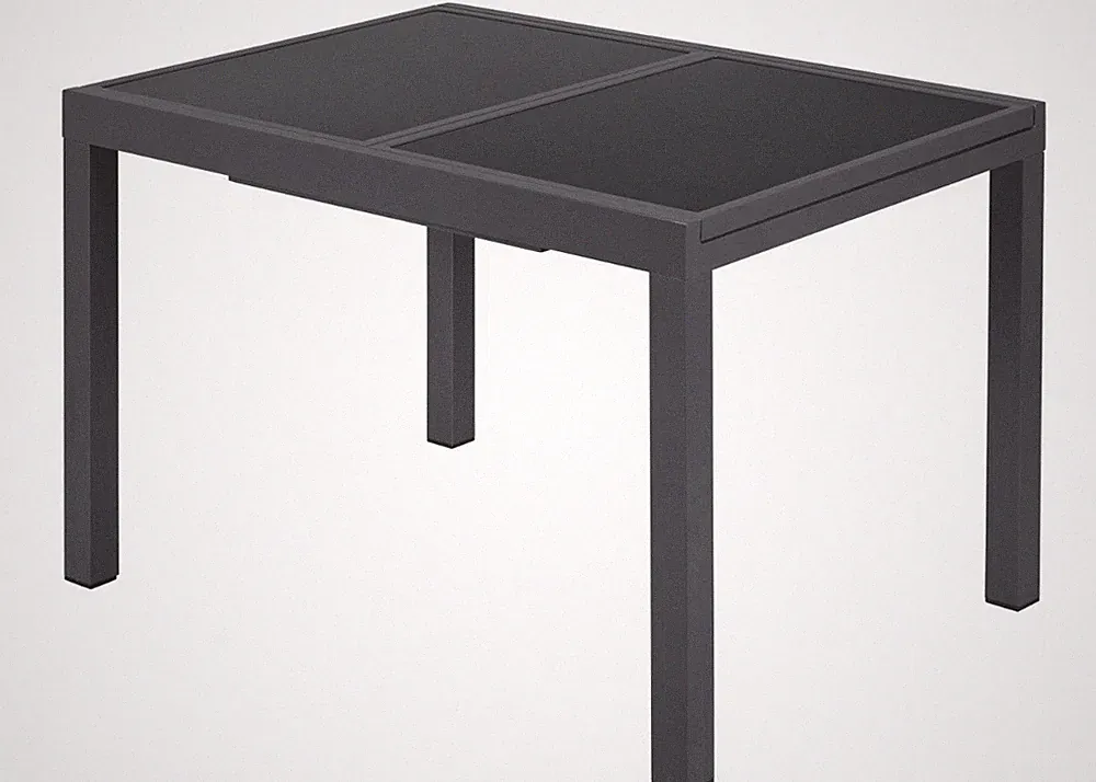 NEU LIVARNO Alu - Gartentisch Houston / Toronto grau, 120-180 x 89 x 75 cm OVP