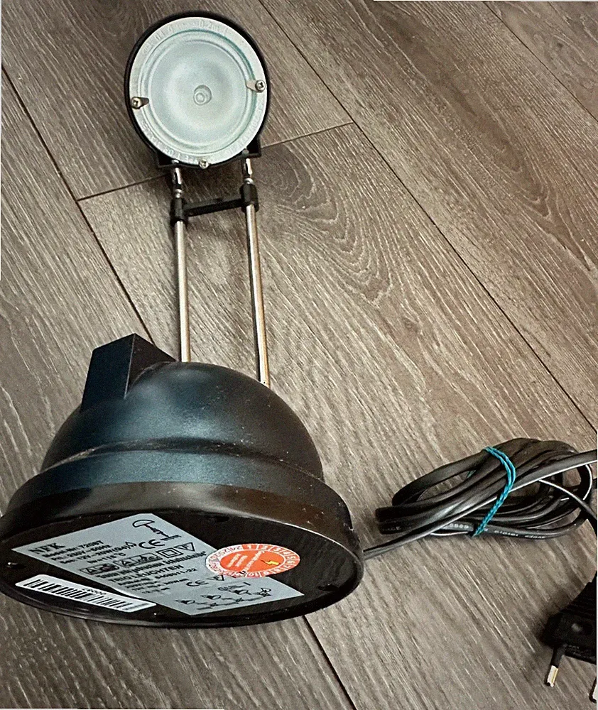NFK 7208T Halogen ausziehbare Funktions-Tischlampe/Schreibtisch-Lampe 20W/G4