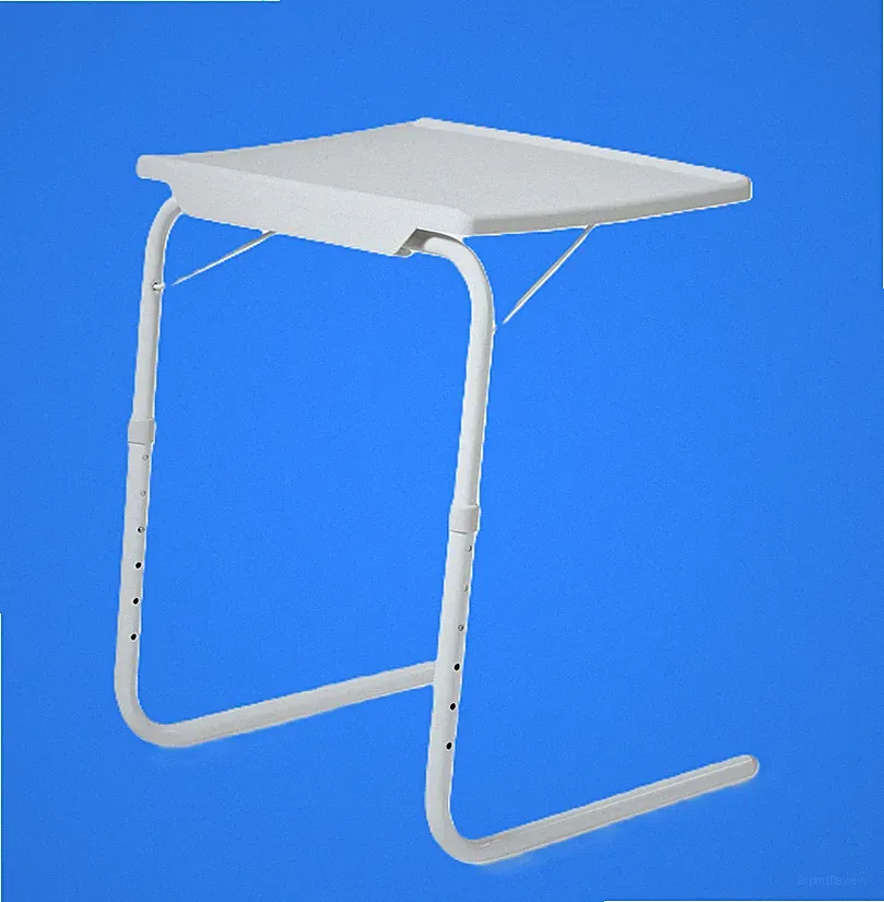 Orbisana Tischplatte Falttisch flexibler neigbar Plastik 52 x 40 cm Weiß