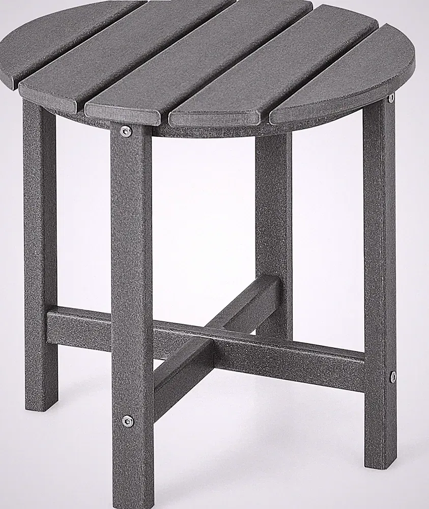 Outdoor Beistelltisch, Allwetter HDPE Adirondack Tisch Garten Couchtisch, eckig