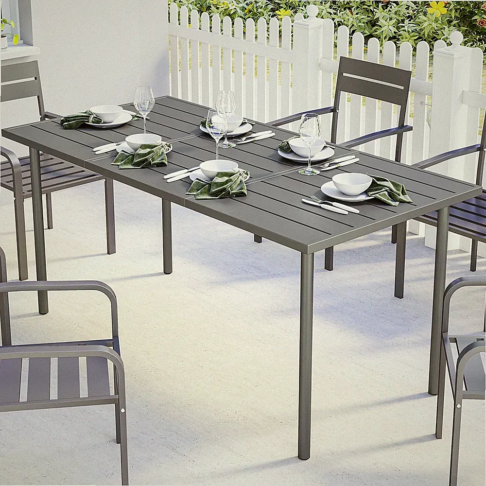 6 Personen Gartentisch