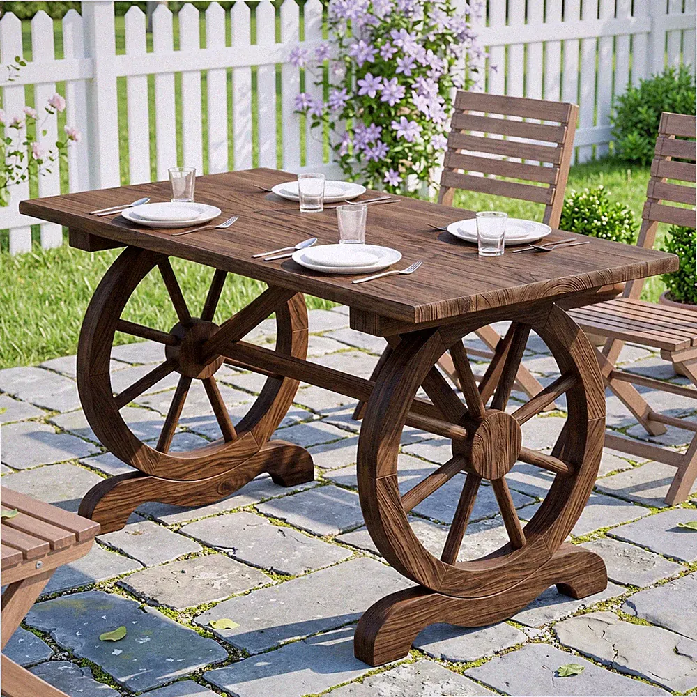 Natur Gartentisch