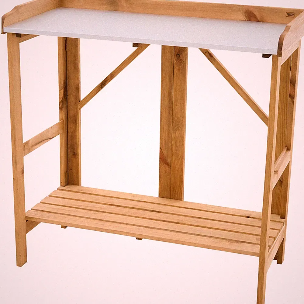 Pflanztisch Gartentisch Arbeitstisch Falk Kiefernholz klappbar 89 x 48 x 97 cm