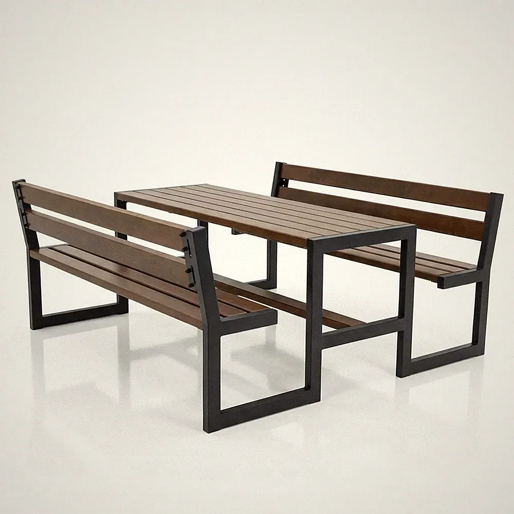 2 Personen Gartentisch