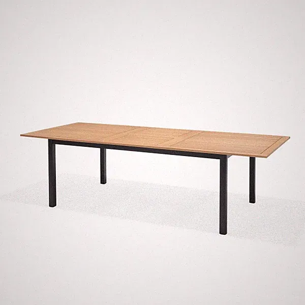 Primaster Gartentisch Vasto 180 x 100 cm ausziehbar bis 2,40 m Eukalyptusholz