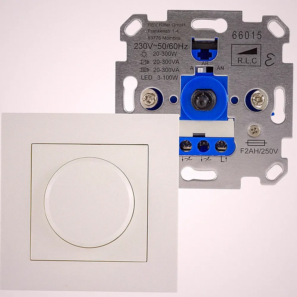 REV 0399620090 250V Unterputz Dimmer - Weiss