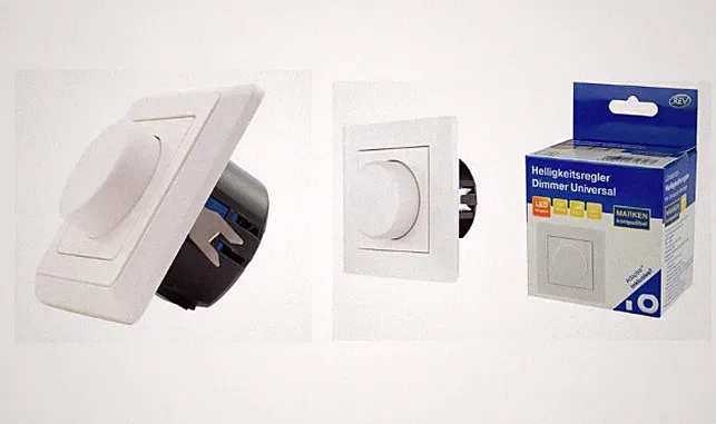 REV Universal Helligkeitsdimmer Markenkompatibel
