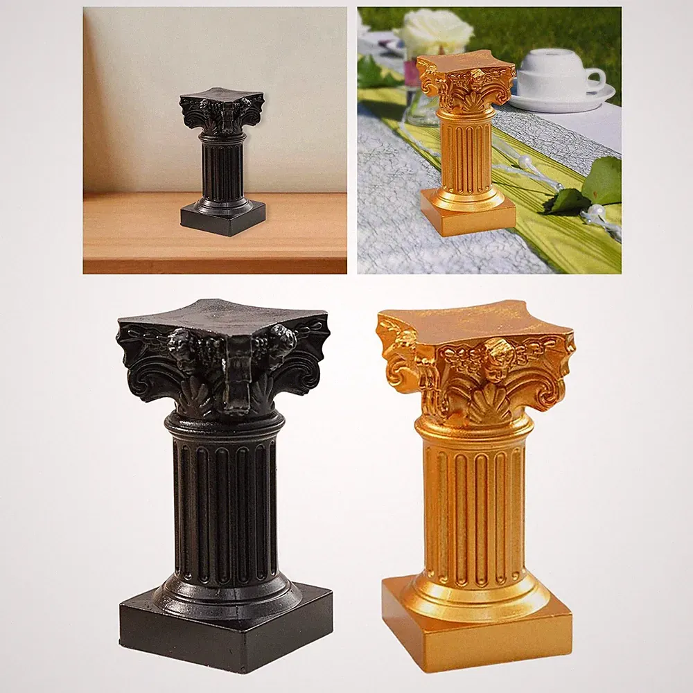 Römische Säule Statue Podest Kandelaber Ständer Tisch Gartendekoration