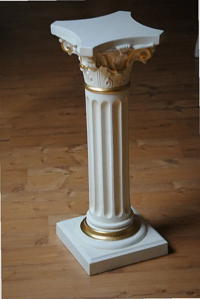 Säule Antik Barock Säulen H75 cm Blumensäule Tisch Tische 1037-108