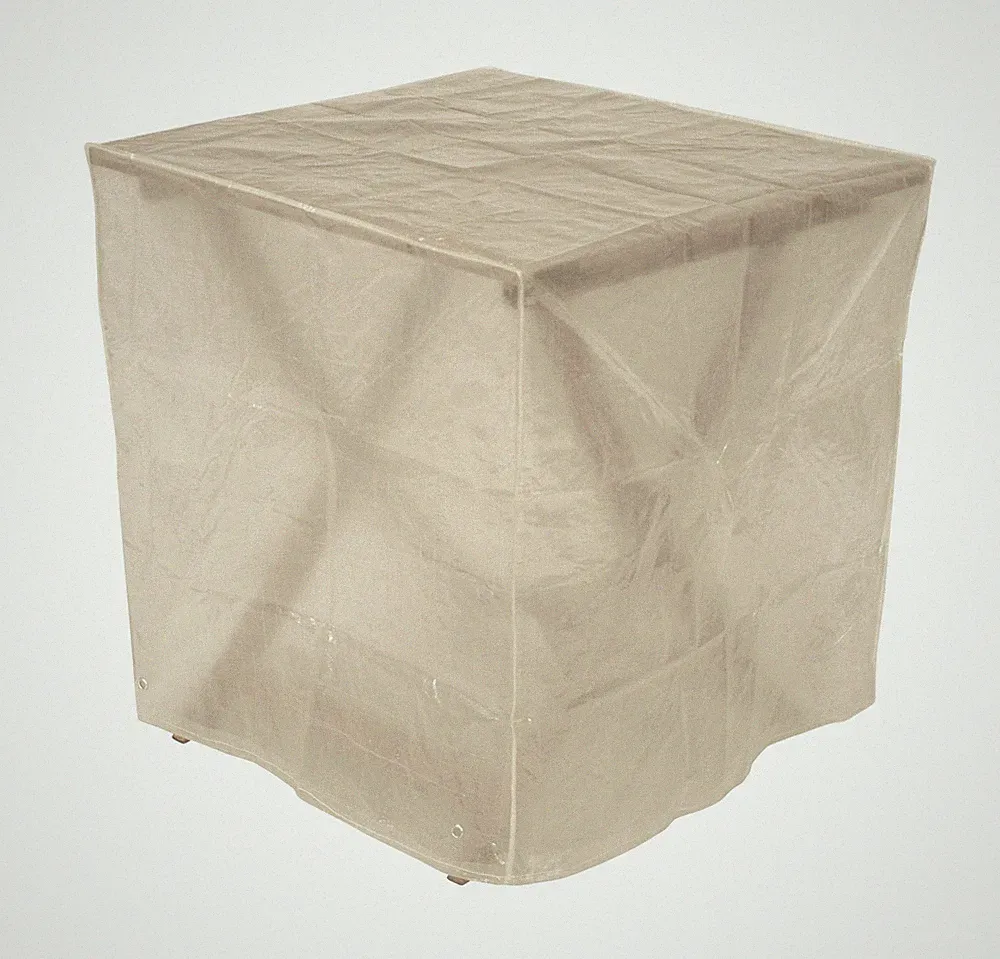 Schutzhülle Abdeckhaube Schutzplane Gartenmöbel Tisch 70x70cm PE transparent