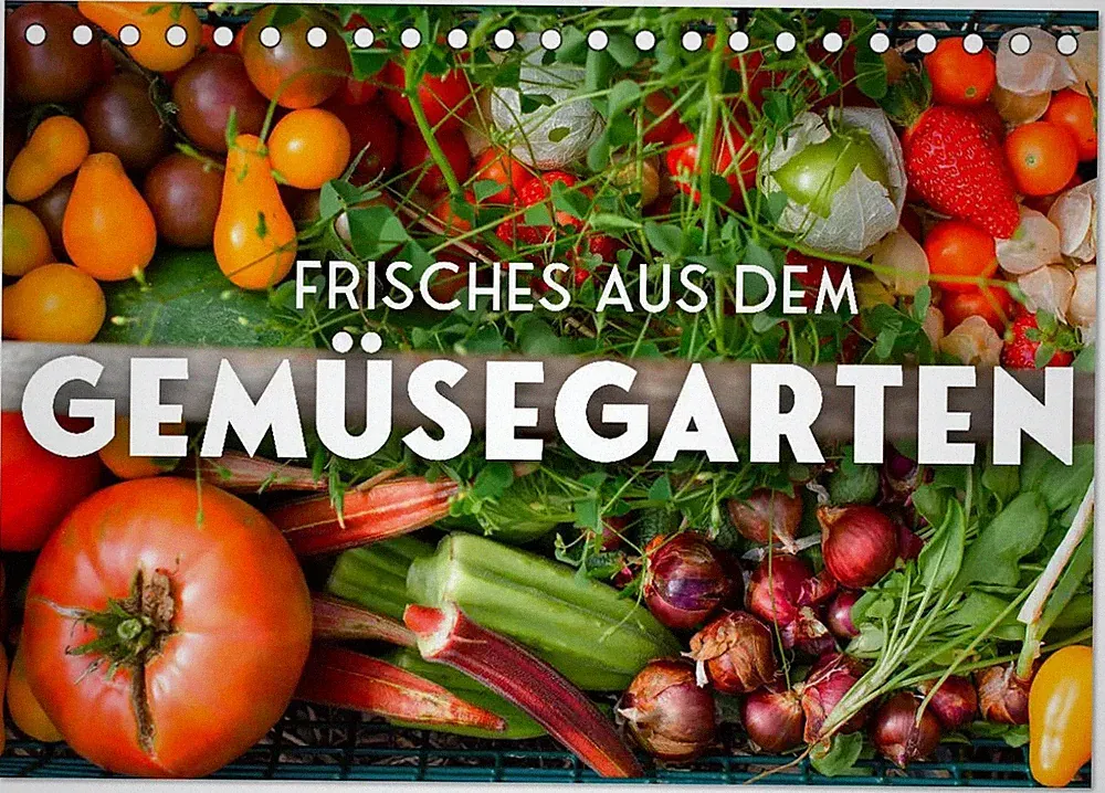 Sf Sf | Frisches aus dem Gemüsegarten (Tischkalender 2026 DIN A5 quer),...
