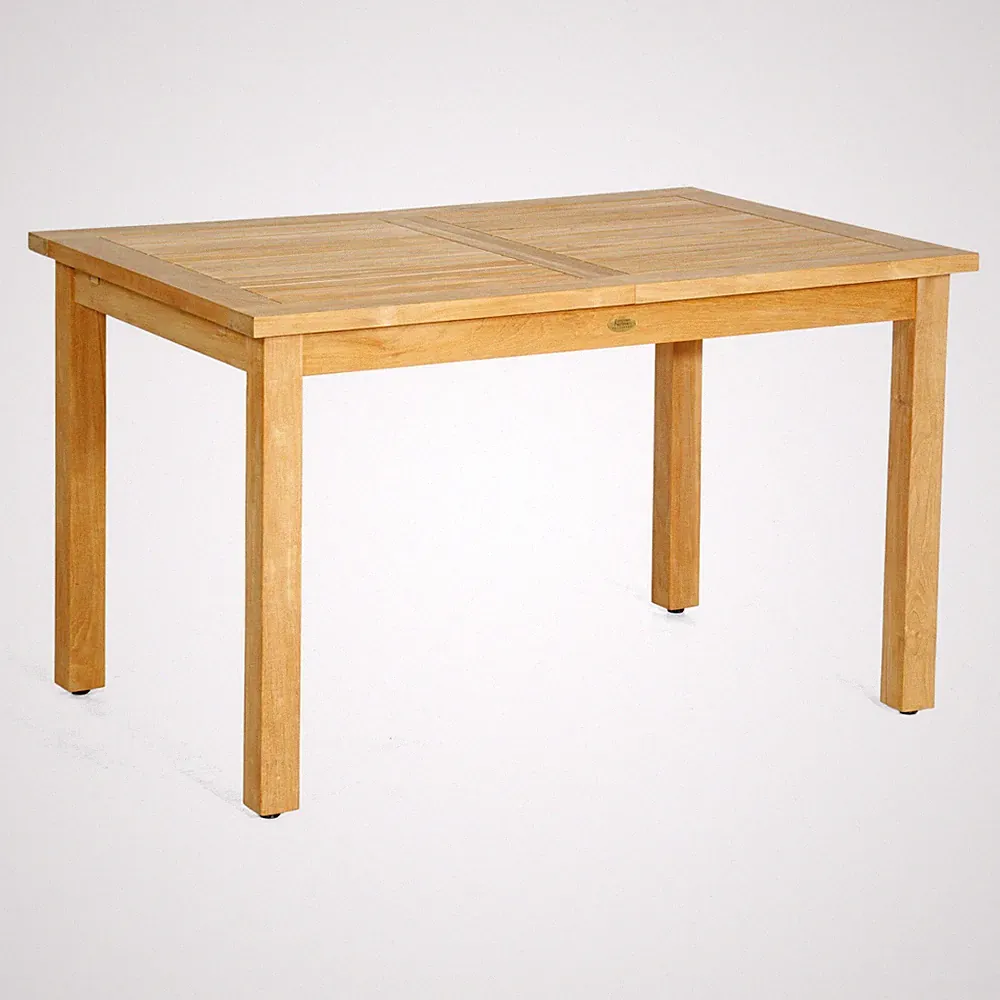 Sonnenpartner Winchester Gartentisch Esstisch ausziehbar Teakholz 120/165x75 cm