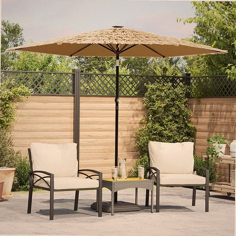 Sonnenschirm Marktschirm Gartenschirm Balkonschirm Strandschirm Stahlmast vidaXL