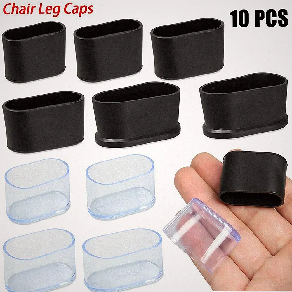 Stuhlbeinkappe Patio Tischfüße 10Pcs Bodenschutz Büro Für Outdoor Garten
