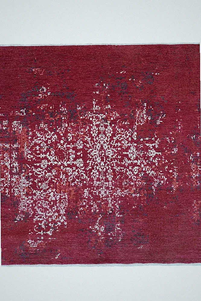 Teppich Orient Ziegler Modern 280x280 cm 100% Wolle Handgeknüpft quadratisch rot