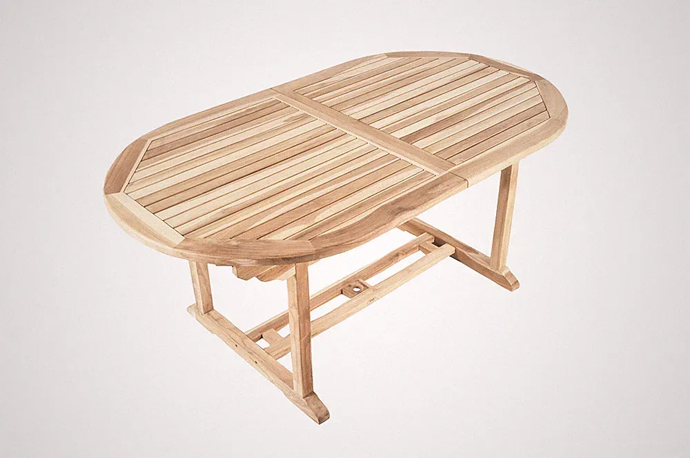Terrassen - Gartentisch Aruba ausziehbar 180 - 240 cm Teak B-Ware 41511