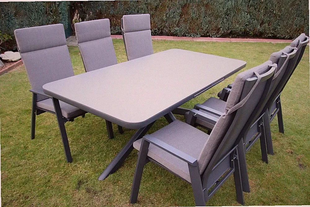 Terrassenmöbel Gartensitzgruppe Gartengarnitur Gartengarnitur Garden Aluminium