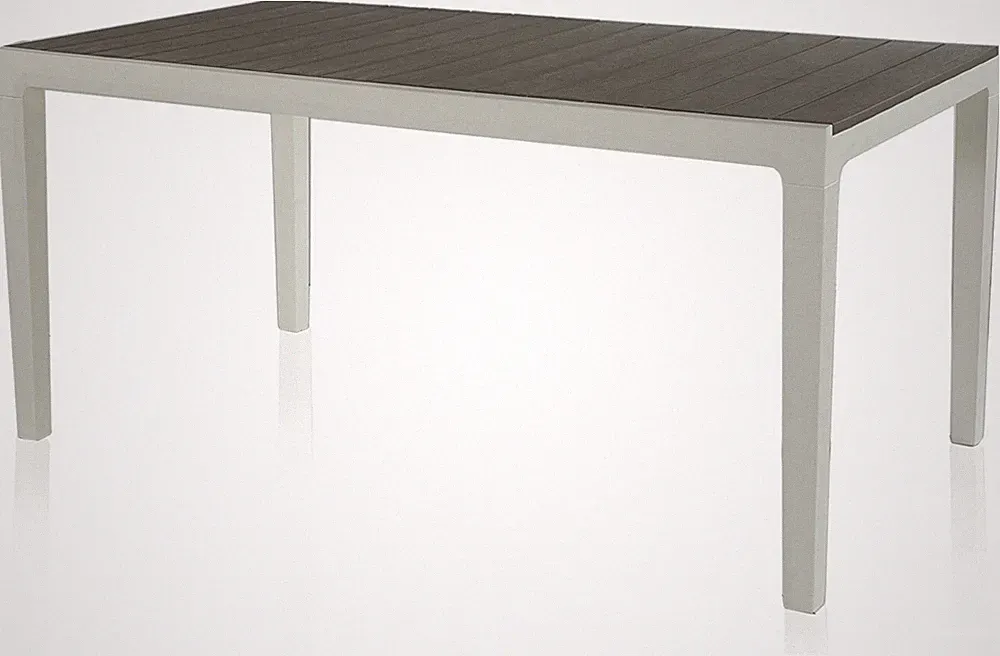Tisch Aus Harz Für Garten Keter Harmony Maße 160X90 Innen Und Außen