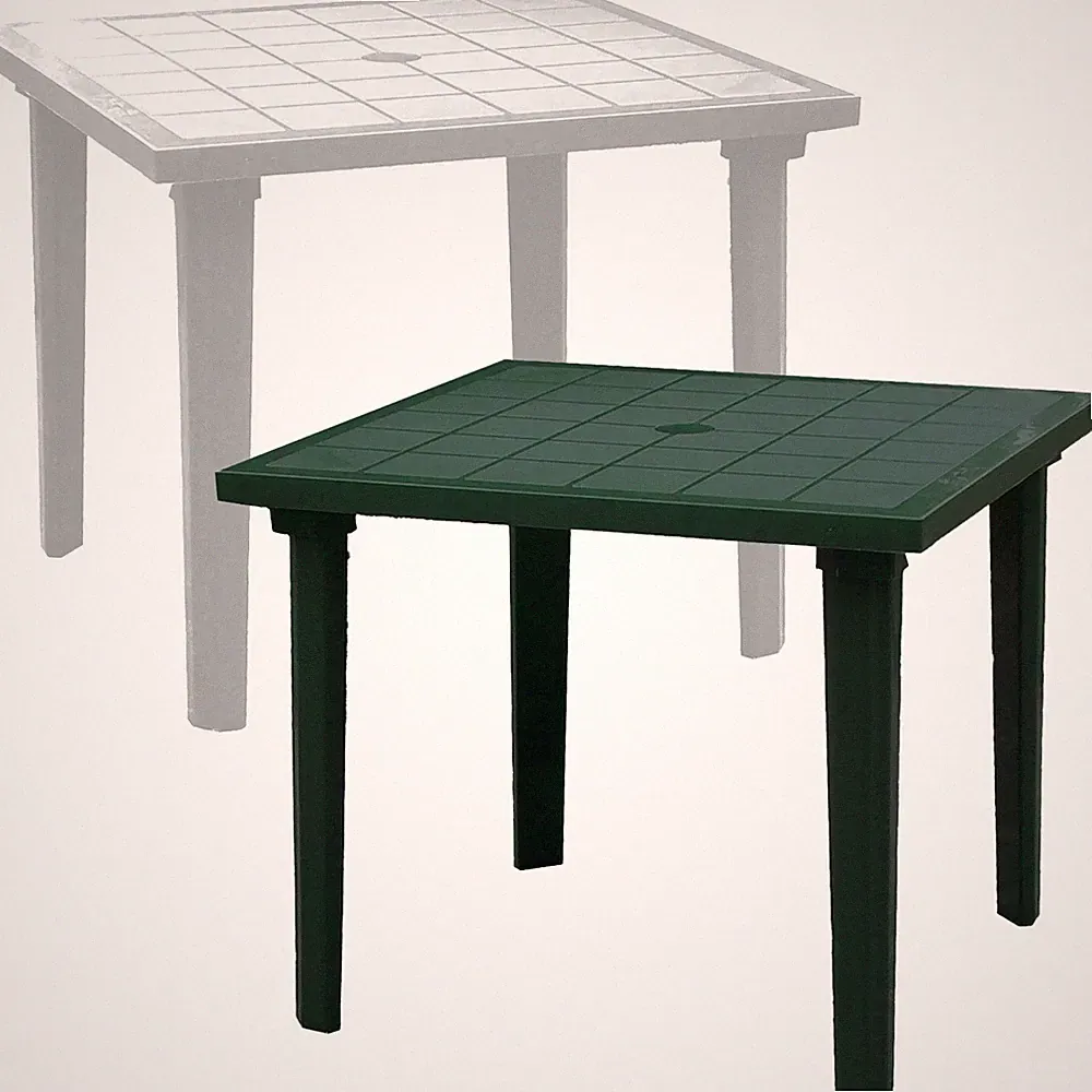 Tisch Bica Quadratisch Polypropylen Harz Weekend 80x80cm Beständig für Im Freien