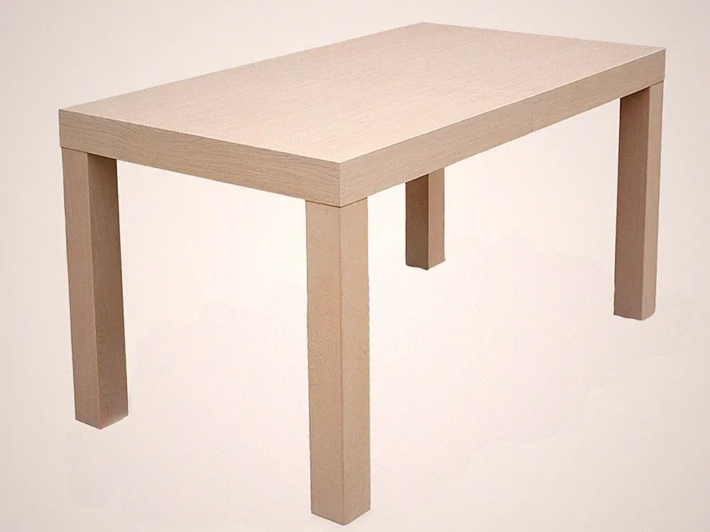 Tisch Esstisch Holztisch XXL Konferenztisch 90 x 160 cm Ausziehbar 160x210 cm