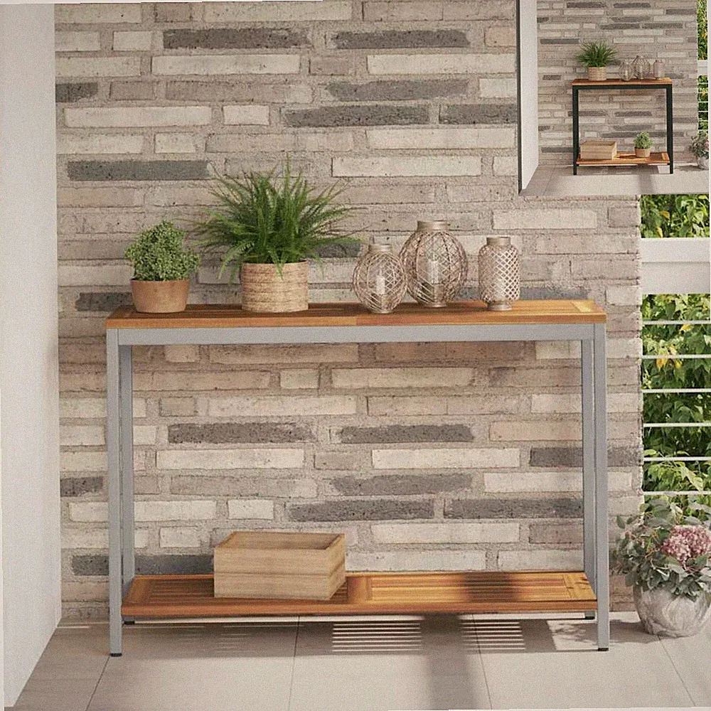Tisch für Outdoor Terrassentisch Balkontisch Beistelltisch Sideboard Gartentisch