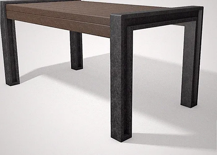 Tisch Hyde Park Recycling Kunststoff