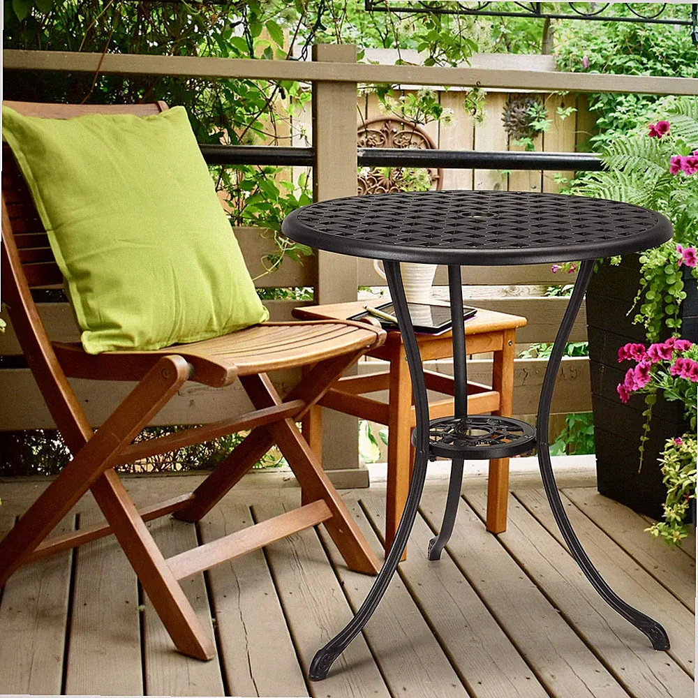 Tisch Metalltisch Gartentisch Balkontisch Outdoor Beistelltisch Kaffeetisch