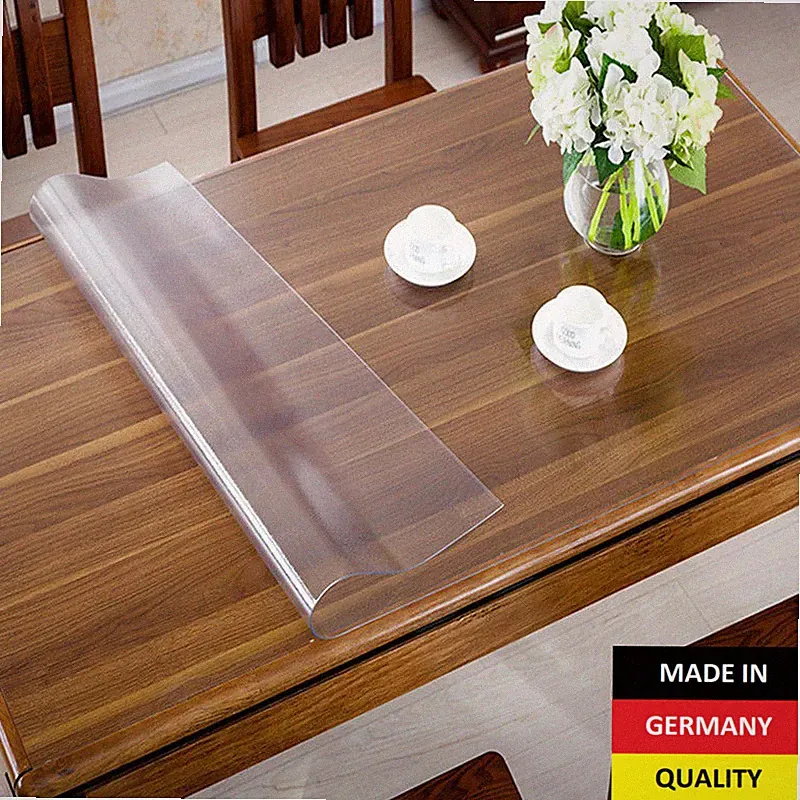 Tischfolie Schutzfolie Tischdecke Tischschutz Folie transparent 2.5 mm Glasklar