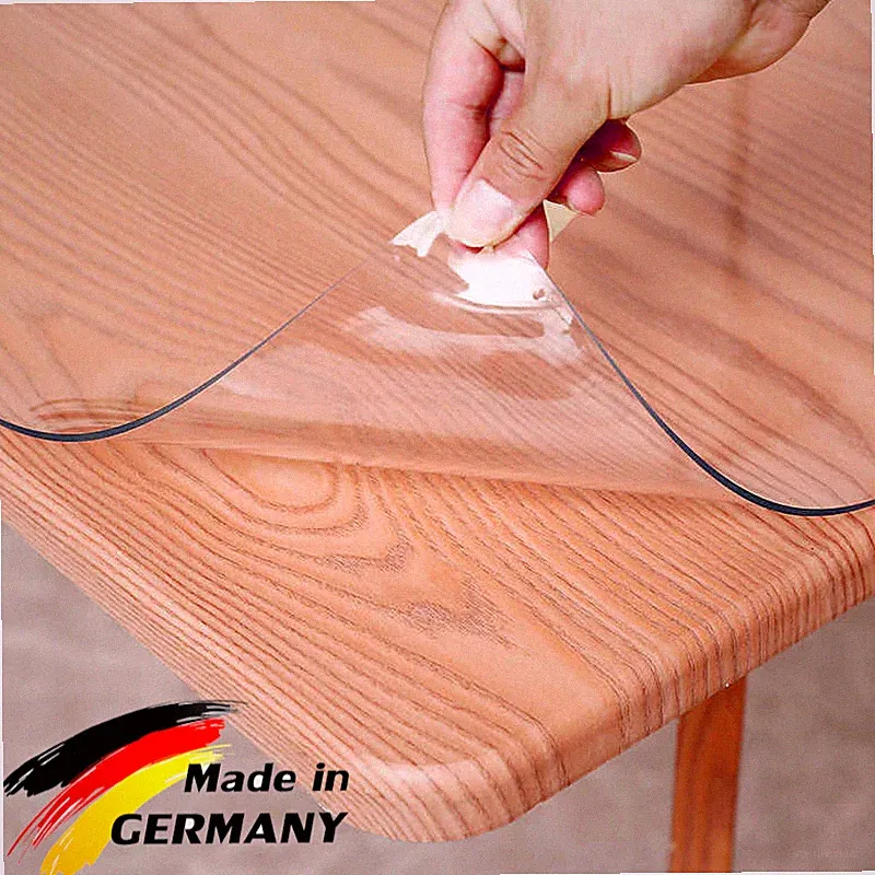 Tischfolie Tischdecke Schutzfolie Tischschutz Folie transparent 2.5 mm Glasklar