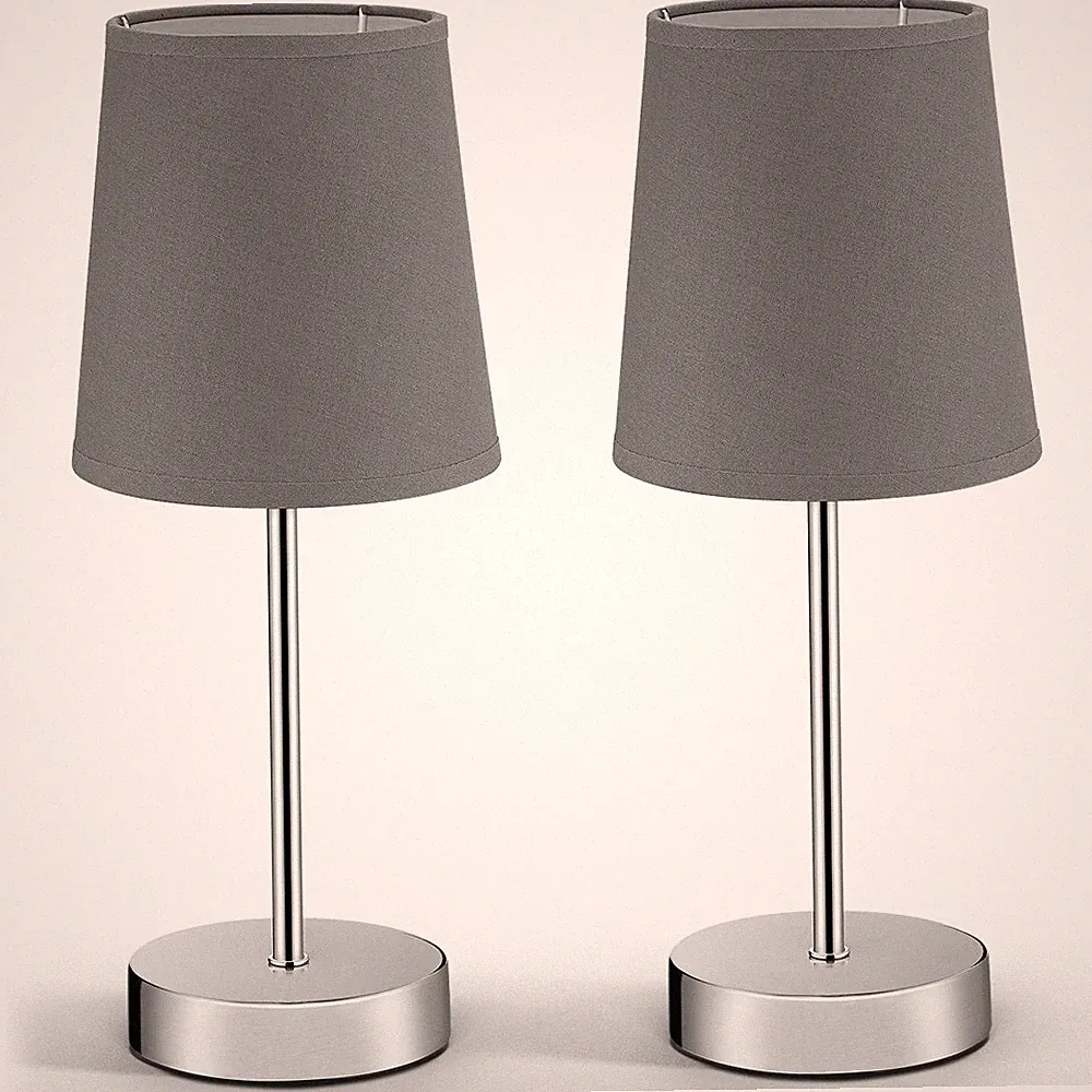 Tischlampe Nachttischlampe 2er Set Design Tischleuchte Wohnzimmerlampe Leuchte