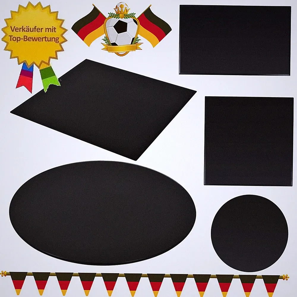 Tischplatte Gehärtetes Protector Glas Glasplatte für Esstisch Couchtische Garten