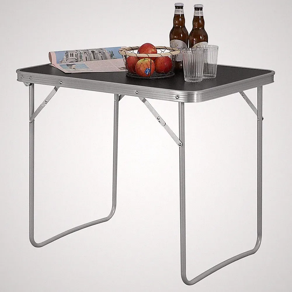 WOLTU Campingtisch klappbar Falttisch Gartentisch Picknicktisch mit Griff Alu
