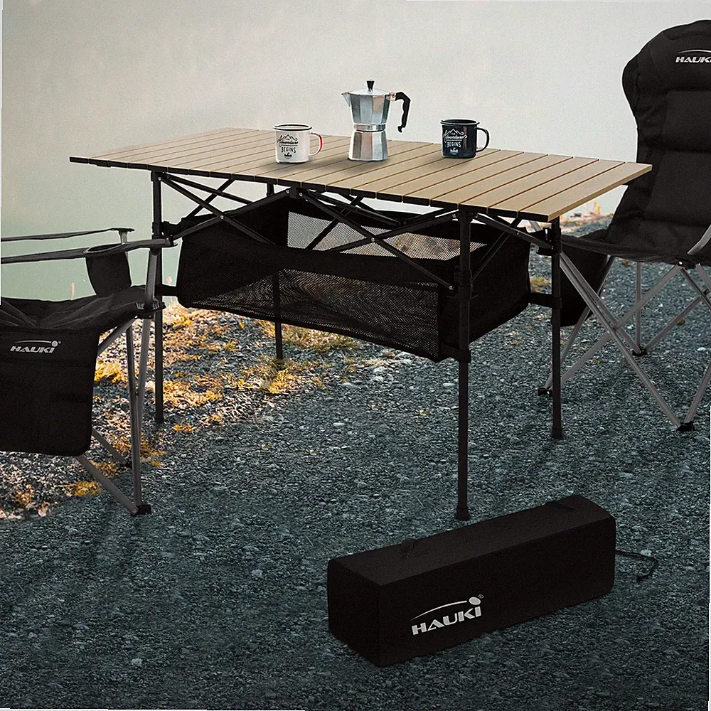 XXL Alu Campingtisch Falttisch Rolltisch Klapptisch Gartentisch klappbar Tasche